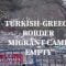 Turkish-Greece border migrants camp empty