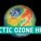 Ozone hole over the Arctic